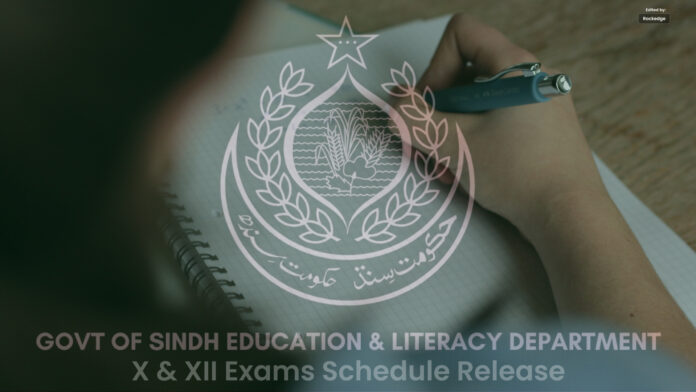 سندھ حکومت نے میٹرک اور انٹر کلاسزامتحانات کا شیڈول جاری کر دیا۔