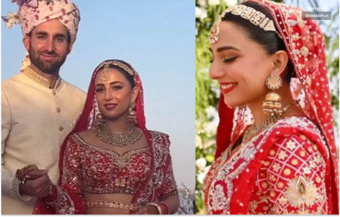 دلکش اشنا شاہ نے گالف کھلاڑی حمزہ امین سے شادی کرلی