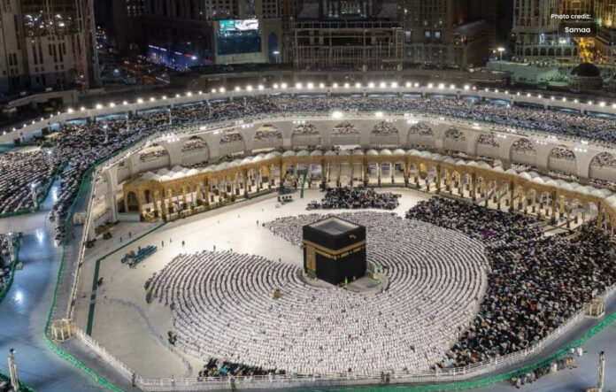 تقریباً 20 لاکھ مسلمان شب قدر میں عبادت کے لئے مسجد الحرام آئے