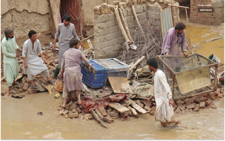 بلوچستان میں موسلادھار بارشوں کا زور