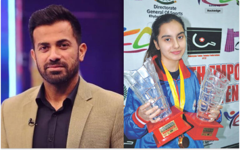 پاکستانی ٹیبل ٹینس کھلاڑی پرنیا  نے رمضان اسپورٹس سیریز کے لیے وہاب ریاض کا شکریہ ادا کیا۔