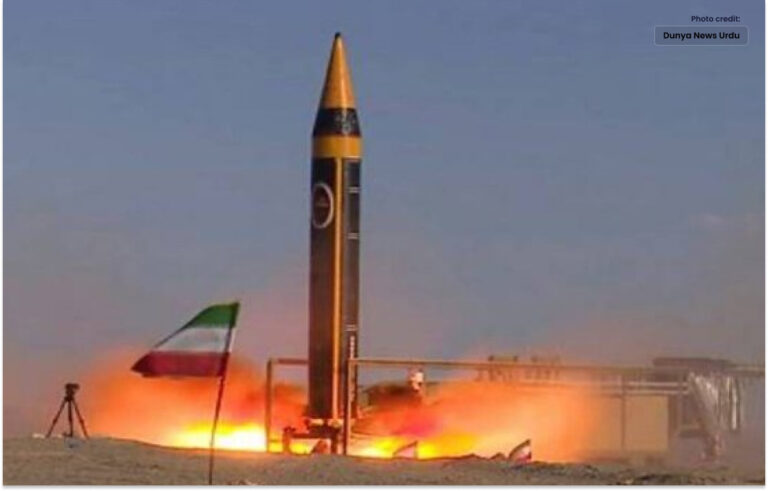 ایران کا بیلسٹک میزائل کا کامیاب تجربہ