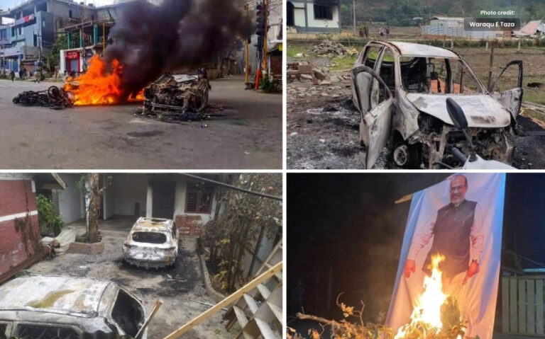 بھارت منی پور میں دیکھتے ہی گولی مارنے  کے احکامات جاری