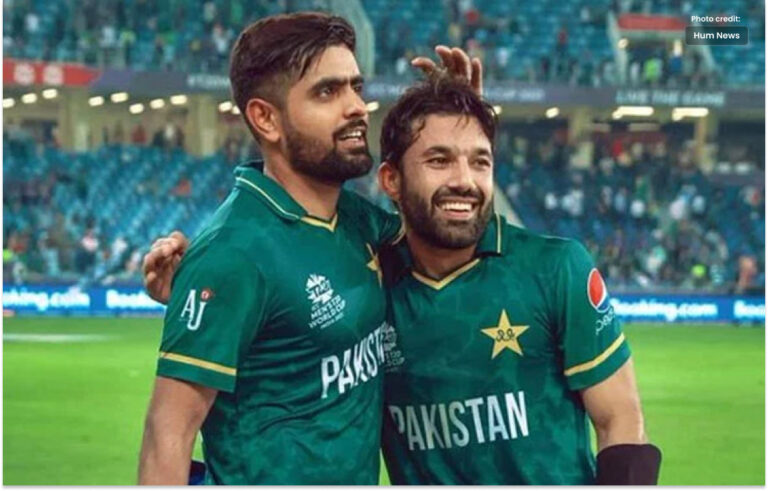 جی ایچ کیو میں بابر اور رضوان کی شرکت