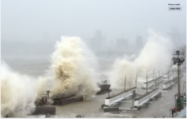 موچا کی بنگلہ دیش اور میانمار کے ساحلوں سے ٹکر