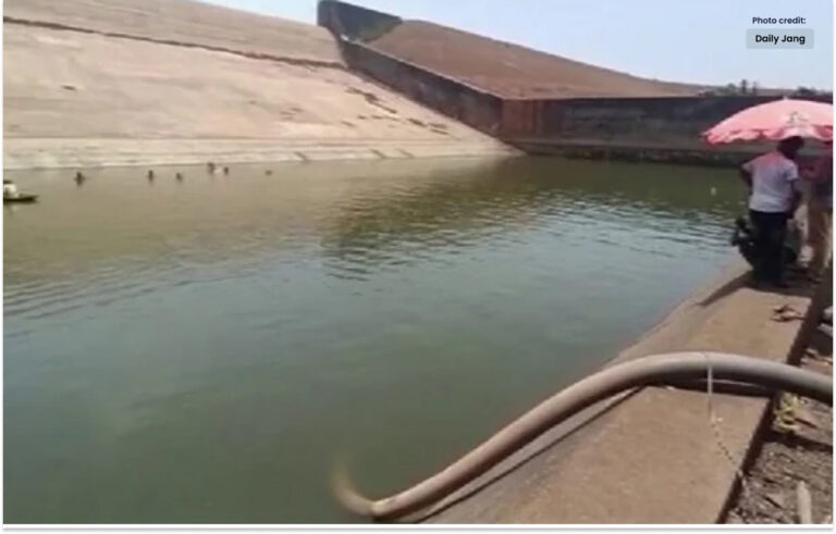 ہندوستانی شخص نے موبائل کےلیے ڈیم خالی کر دیا