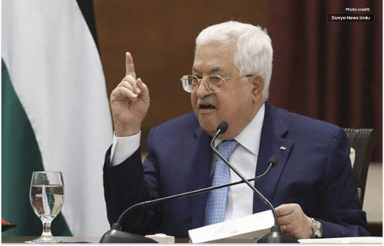 فلسطین کے صدر چین کا دورہ کریں گے