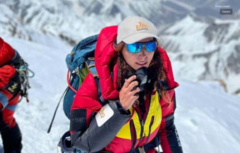 نائلہ کیانی ’وسیع چوٹی‘ پر پہنچنے والی پہلی پاکستانی خاتون