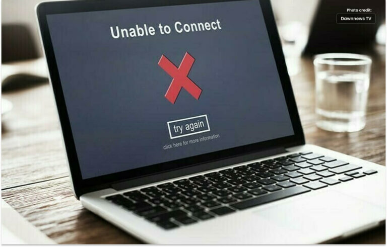 انٹرنیٹ پرپابندی کے حوالے سے پاکستان تیسرا بد ترین ملک قرار