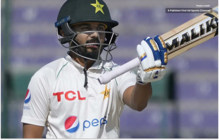 گال ٹیسٹ  سعود شکیل کی ریکارڈ ڈبل سنچری