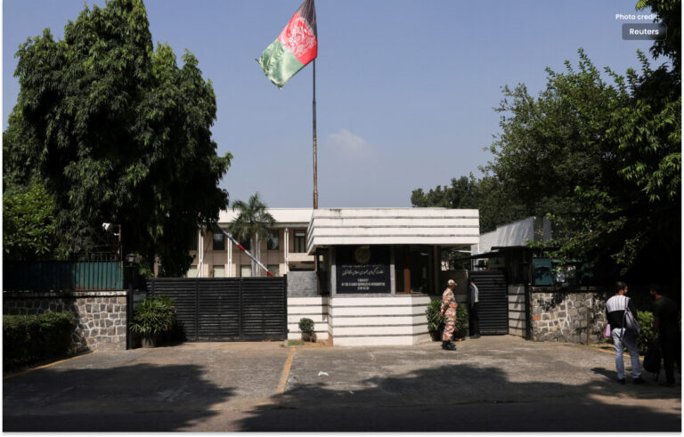 بھارت میں افغان سفارت خانے  نے کارروائیاں معطل کر دیں