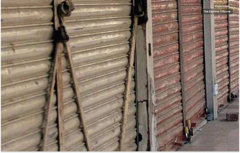 پاکستان میں دوکانیں اور کاروبار جلدی بند کرنے کا فیصلہ