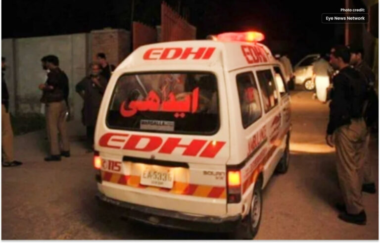 کراچی میں دھماکے سے خاتون جاں بحق