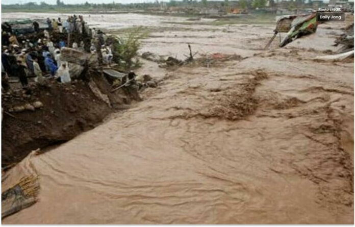 ایران کا سیلابی ریلا پاکستان کی حدود میں داخل