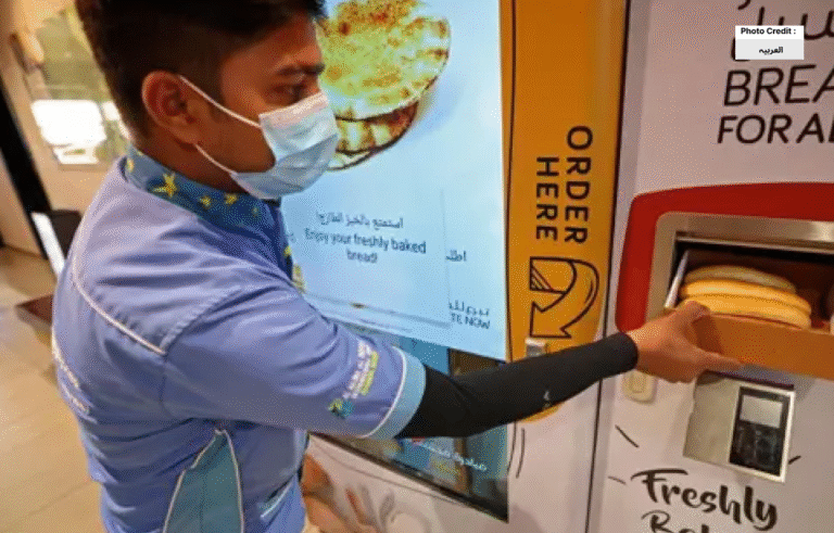 مشینیں مفت کھانا فراہم کر یں گی